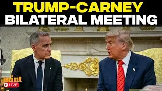 White House Live | Donald Trump Meets With Canada's Mark Carney | Oval Office | Trump Tariffs