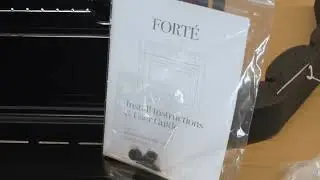 Fort&eacute; 24 Inch Electric Single Wall Oven Unboxing