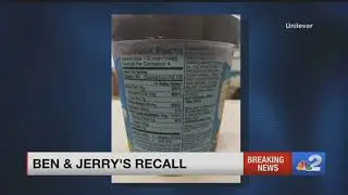 Two Ben & Jerry's Ice Cream flavors recalled because of nut labeling issues
