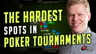 In-Depth Analysis on the Hardest Spots in Poker Tournaments w/ Spraggy