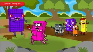 Evidence of LOVE Happy Valentine's Day Numberblocks 60 ❤️❤️ | Numberblocks Fanmade Coloring Story
