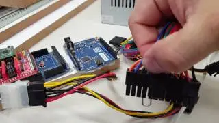 Tape changer - detalhes da ligação do motor de passo e CNC shield