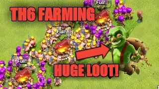 BEST FARMING ATTACK STRATEGIES FOR TH6 2020!!! - Clash of Clans