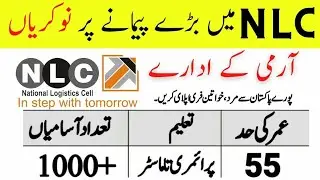 National logistics cell nlc jobs 2020 - career channel