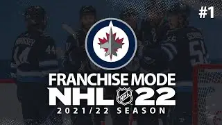 NHL 22 WINNIPEG JETS ФРАНШИЗНЫЙ РЕЖИМ №1 | СЕЗОН 2021/22 (1/2)