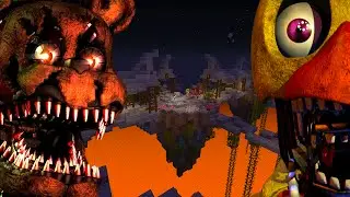 Minecraft Xbox - Five Nights At Freddy's - Sky Island