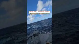 NORTH SEA🌊 Ya ATLANTIC OCEAN🌊 #seaman #travel #ship #northsea #trending #navy #viralshorts #sea