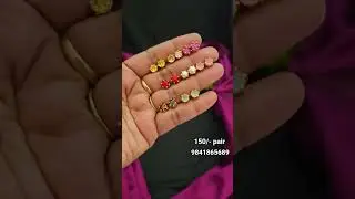 stud model what's app 9841865689 #studearrings #fashion #impon