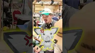 She Traded Artwork for Pokemon Cards! | Pokemon Vendor POV #pokemon #trade #shorts