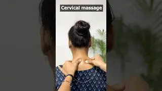 Cervical massage that can help you get rid of cervical pain| best chiropractor in Hyderabad|#trend