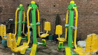 Outdoor Gym Equipments Best price Available  📞9045970485#election2024 #parkgym #ipl2024 #trending