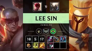 Lee Sin Jungle vs Pantheon - BR Challenger Patch 25.13