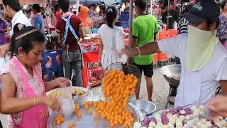 Thai Dessert: Cooking Thai Street Food Desserts and Sweets. Street Food Vendors in Thailand Vlog