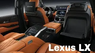 The 2022 New Lexus LX 600 Interior - One of the best luxury off-roader