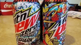 NEW Mountain Dew Spark Zero Sugar!🍋🚖
