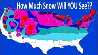 Official 2019-2020 U.S Snowfall Forecast!