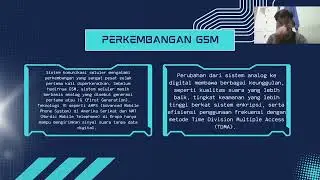 GSM (Global Communication For Mobile System)