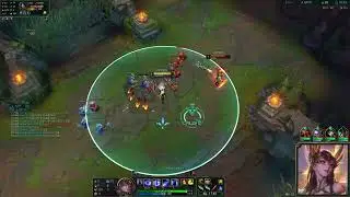 Irelia is losing as low HP ? How ?
