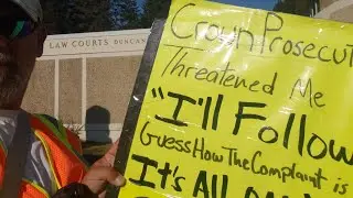 Duncan Law Courts LIVE Protest Audit Evaluation