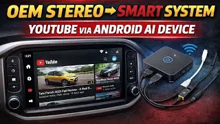 YouTube on Tata Nexon Stock Stereo | Android AI Plug & Play