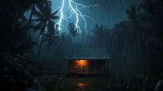 Heavy Rain and Rolling Thunder Sounds &ndash; Natural Therapy for Deep Sleep, Insomnia, & Stress Recovery