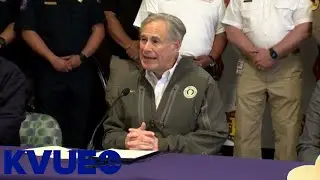 LIVE: Gov. Abbott talks storm response in Elgin, Texas | KVUE