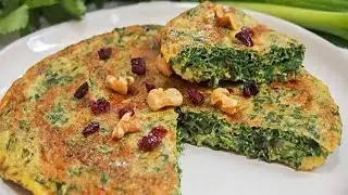 Infinitely delicious and amazing scallion kuku