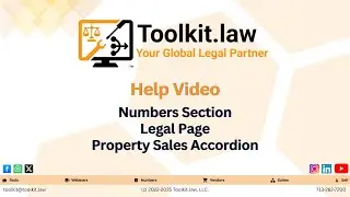 Toolkit.law Property Sales Calculator: Simplify Legal Settlements & Closings