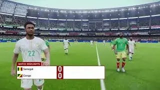 Senegal 1-1 Congo ⚽️ COPA ÁFRICA - PARTIDO SIMULADO