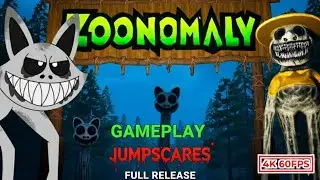 ​ZOONOMALY Full Game Walkthrough Part 1: The Zoo is Corrupted! (4K 60FPS)