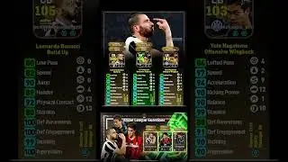 Italian League Guardians! 🛡️ Bonucci, Costacurta & Nagatomo Best Training Guide | #efootball2025