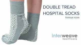 Double Tread Hospital Socks