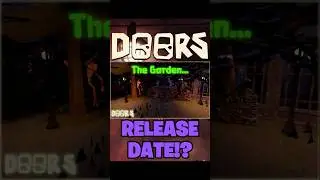 When could the Garden Subfloor update release in Roblox Doors?