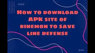 Fix the save line up by downloading the APK of binemon on their site
