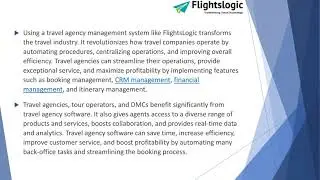 Travel Agency Management System