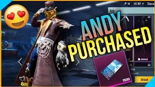 😍 Finally Andy Character Purchased | And All Their Emotes And Clothes