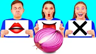 Откуси Лизни или Ничего Челлендж | Вкусные Кухонные Лайфхаки