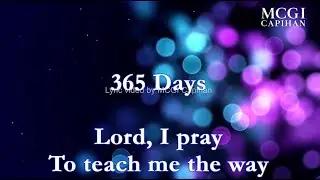 365 Days | MCGI Song | Lyric Video with background