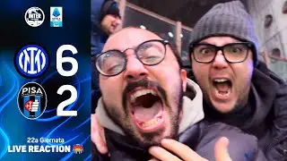 CHE PARTITA &Egrave; STATAAAAA | Inter-Pisa 6-2 #InterPerSempre