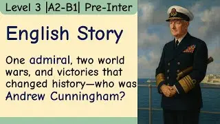 Andrew Cunningham: The Admiral Who Changed Naval Warfare || Learn English Through Story
