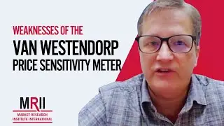 Weaknesses of the Van Westendorp Price Sensitivity Meter
