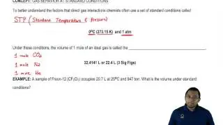 Standard Molar Volume