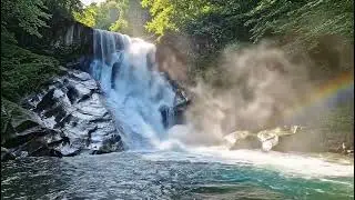Whispering Waterfall &bull; Nature Sounds for Deep Relaxation & Sleep | Moon Whisper 