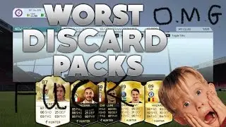 FIFA 16 - TOP 10 UNLUCKIEST DISCARD PACKS EVER !!