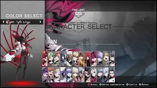 Character Select Lines Translated + Kuon | UNDER NIGHT IN-BIRTH II Sys:Celes