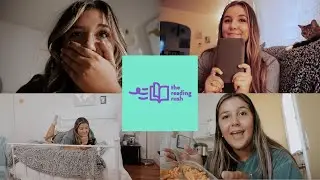 THE READING RUSH VLOG // 4 books, 1500+ pages