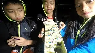 Minecraft Series 6 Mini-Figures End Stone Blind Box Unboxing Kids Review On The Beach Pier