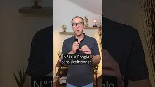 La premi&egrave;re page de Google sans site internet c'est possible et assez facile