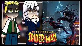 Spectacular Spider-Man react to Peter's future as Insomniac Spider-Man || Part 3 || PS4 ||