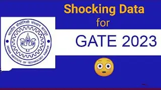 Shocking Data😳|GATE 2023(IITK)|Registered Candidate #gate2023 #gate2023 Admit Card
